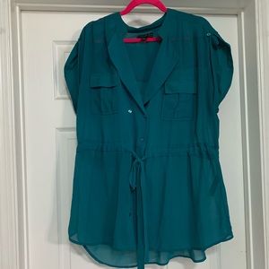 Turquoise shirt